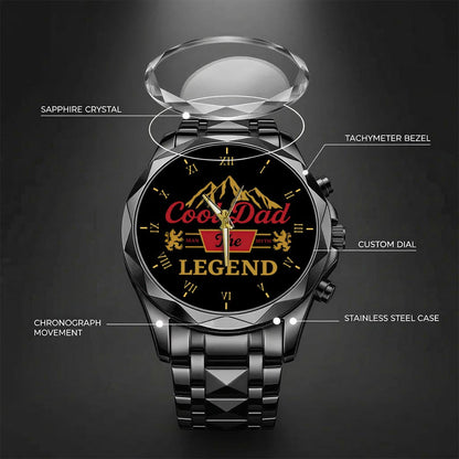 Personalized Father's Day Cool Dad The Legend Watch