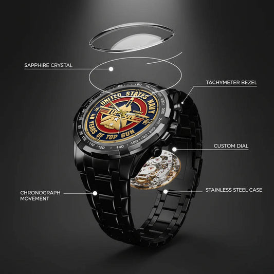 The 40th Aniversary Of Top Gun Custom Watch