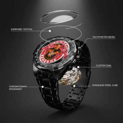 Mighty Morphin Power Rangers Custom Photo Watch