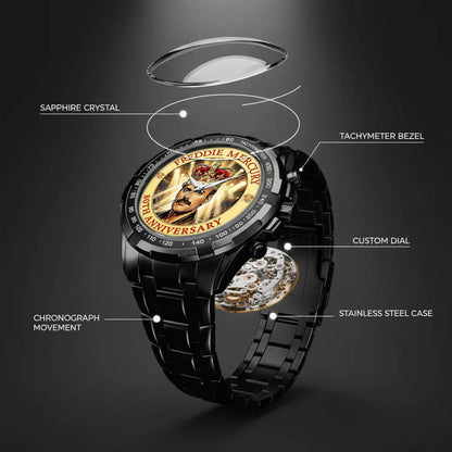 Freddie Mercury Stainless Steel Watch