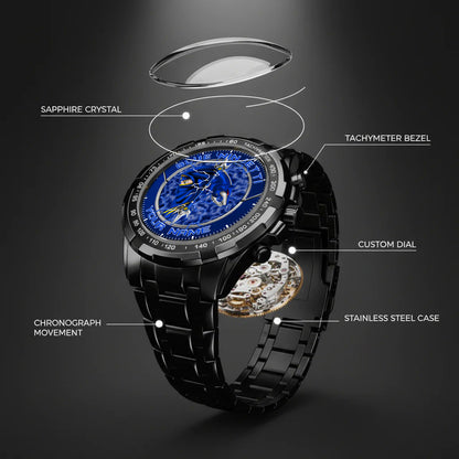 Power Rangers Blue Ninjetti Personalized Watch