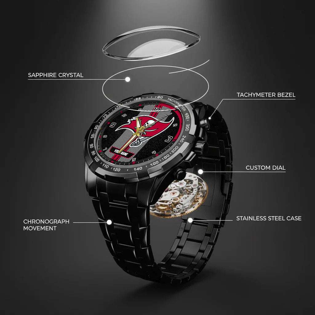 Personalized Stainless Steel Watch