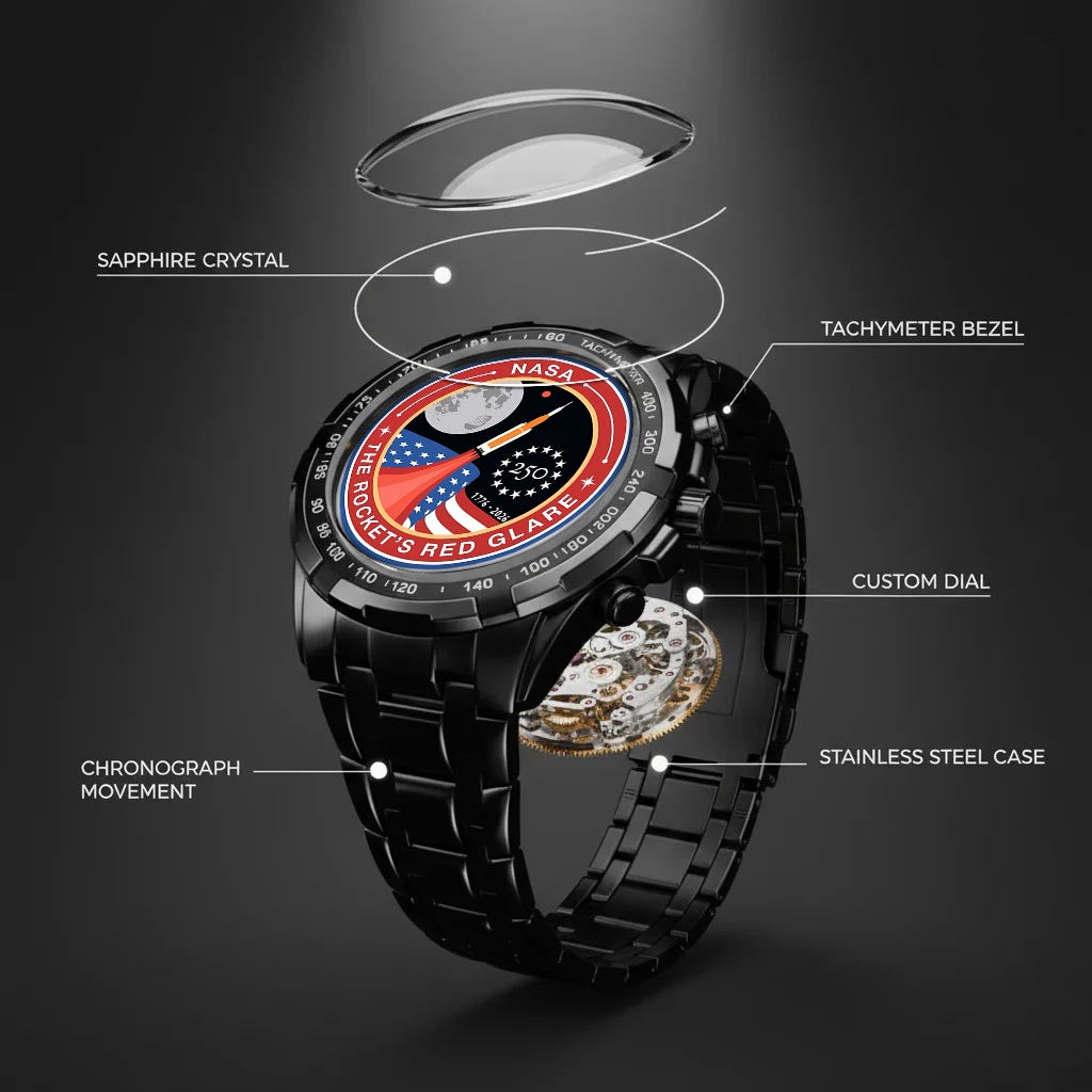 NASA 250th Anniversary Commemorative Watch – Rocket’s Red Glare Limited Edition