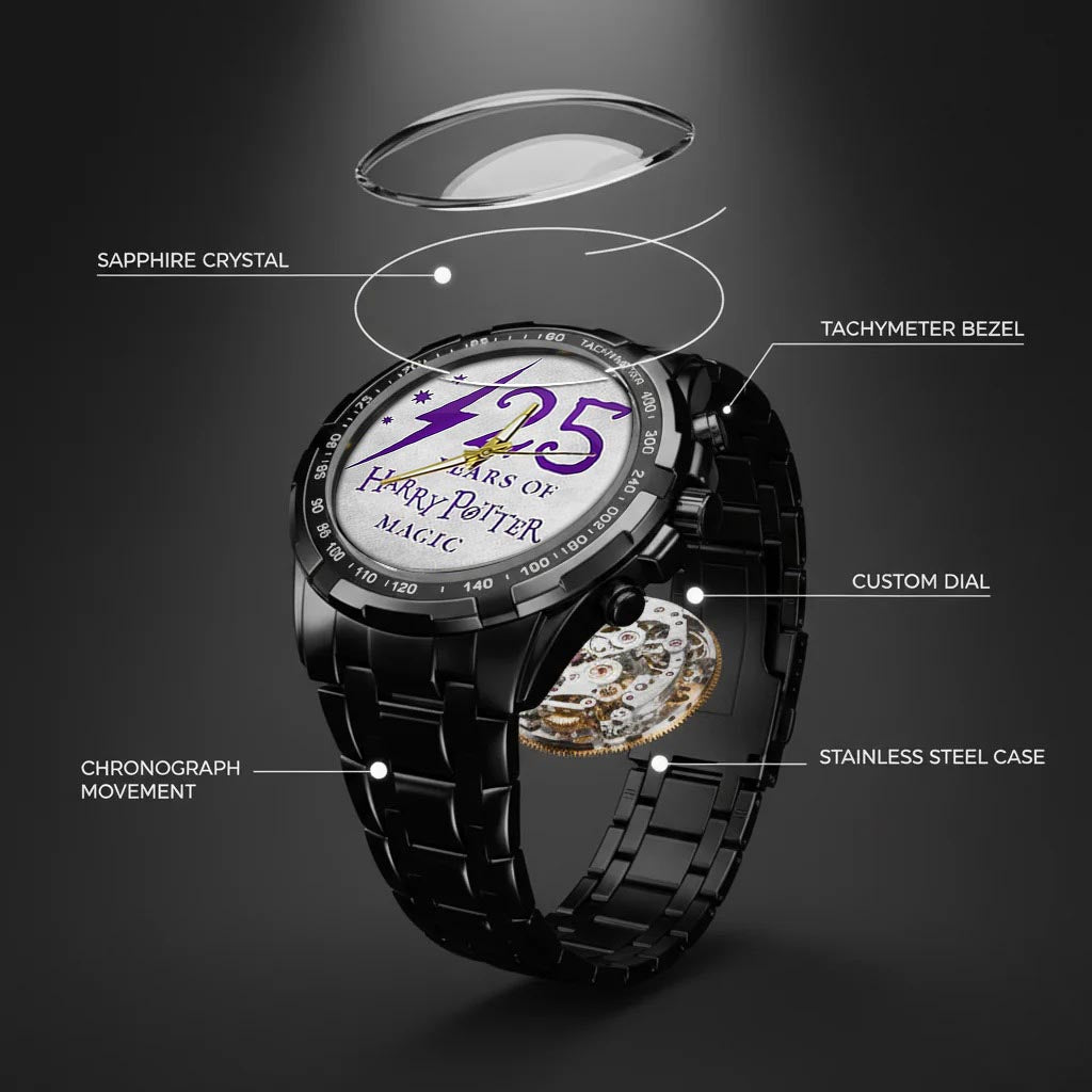 Harry Potter 25th Anniversary Stainless Steel Watch