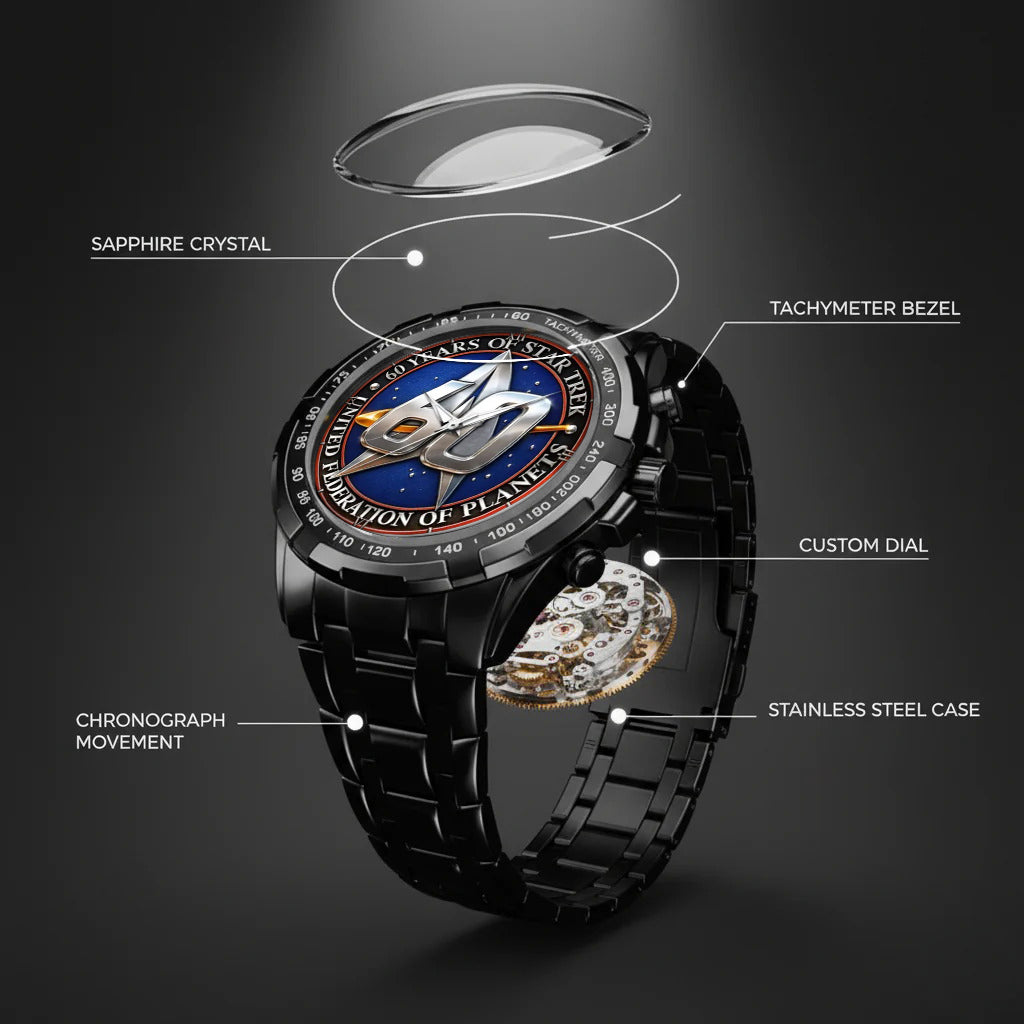 Star Trek 60th Anniversary Stainless Steel Watch