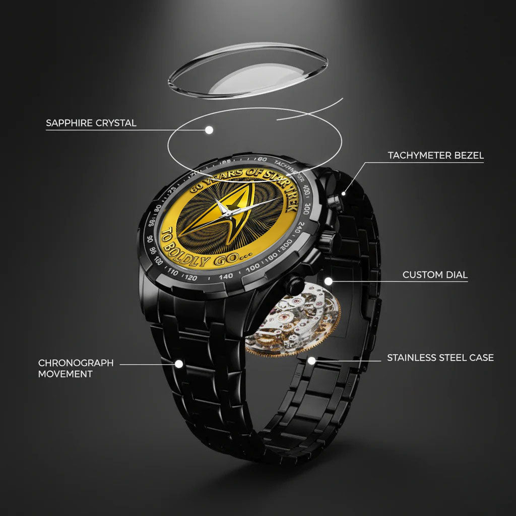 Star Trek 60th Anniversary Stainless Steel Watch