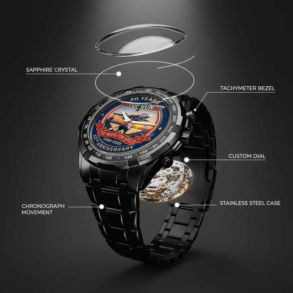 Top Gun 40th Anniversary Gentleman Watch