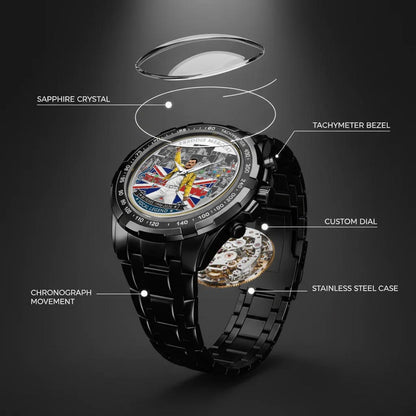 Freddie Mercury Stainless Steel Watch