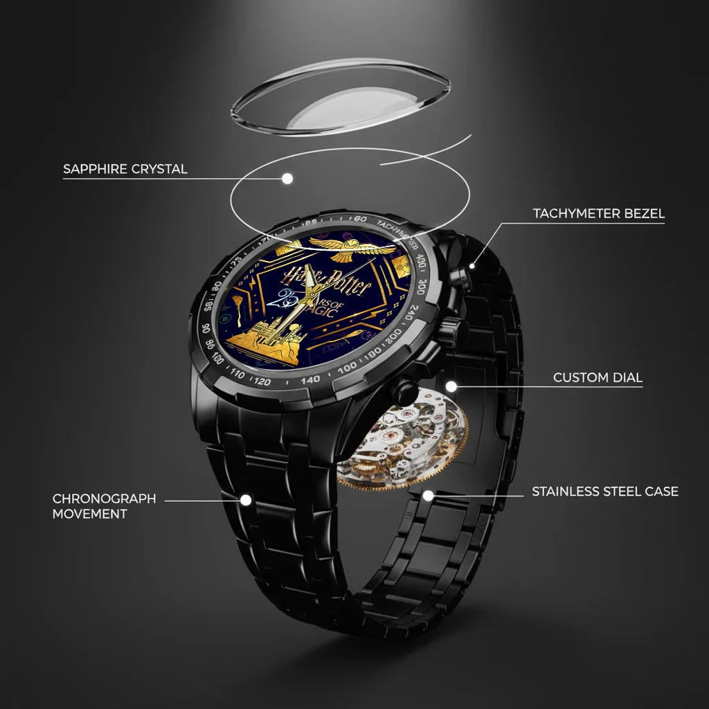 Harry Potter 25th Anniversary Stainless Steel Watch