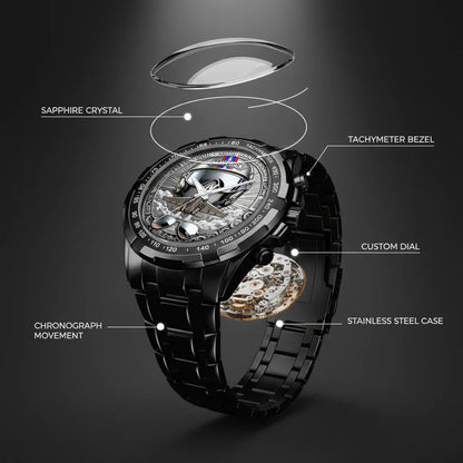 Top Gun 40th Anniversary Stainless Steel Watch