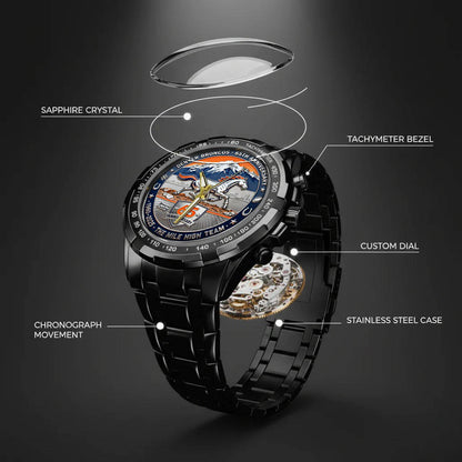 Denver Broncos The 65th Anniversary Custom Watch