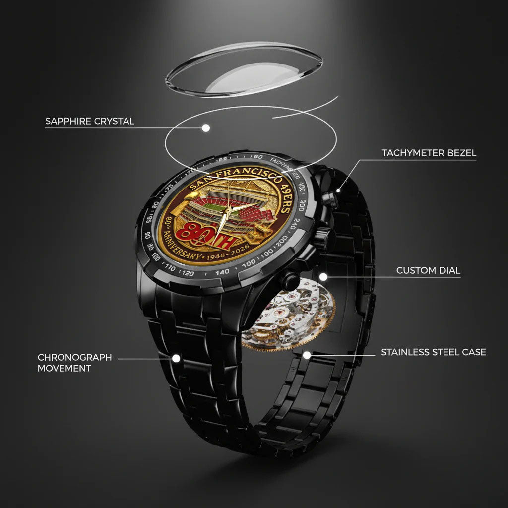 San Francisco 49ers 80th Anniversary 2026 Watch