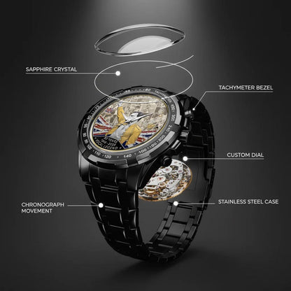Freddie Mercury Stainless Steel Watch