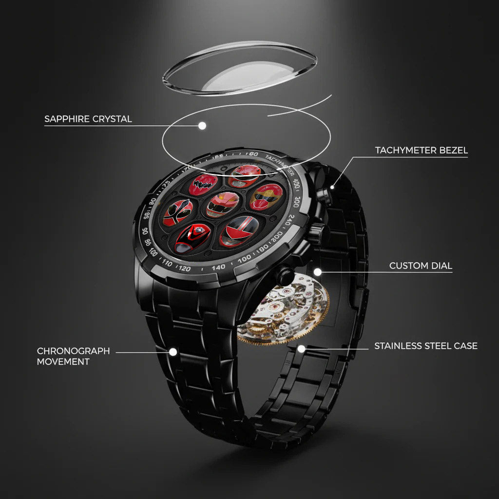 Red Rangers Custom Watch