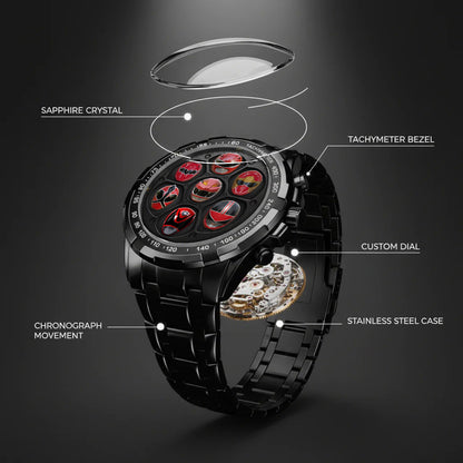 Red Rangers Custom Watch