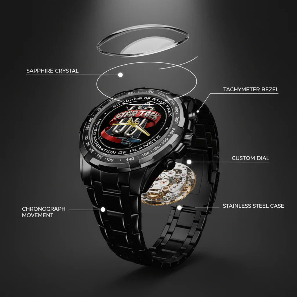 Star Trek 60th Anniversary Stainless Steel Watch