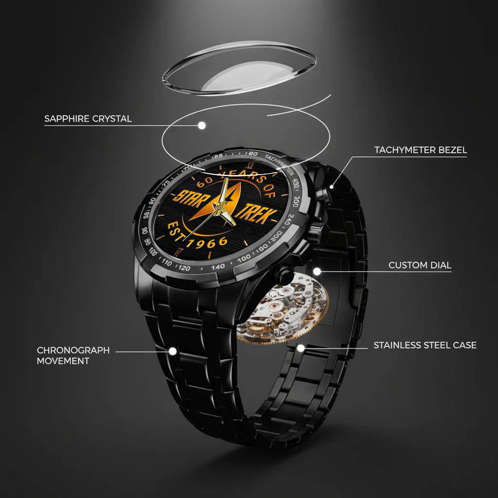 Star Trek 60th Anniversary Stainless Steel Watch