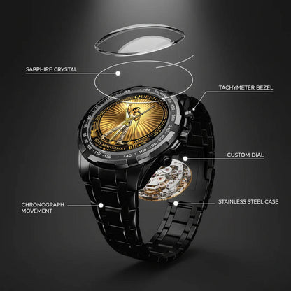 Freddie Mercury 50th Anniversary Stainless Steel Watch