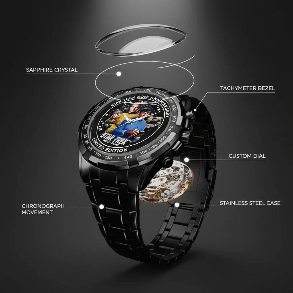Star Trek 60th Anniversary Stainless Steel Watch