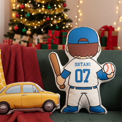 Personalized LA Dodgers Player Custom Number And Name Pillow Perfect Gift for All Fans