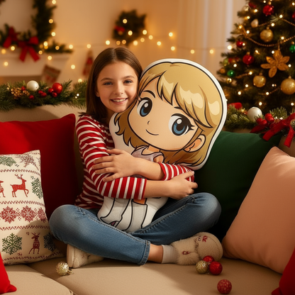 Personalized TS Art With Signature Custom Shaped Pillow Gift for All Fans