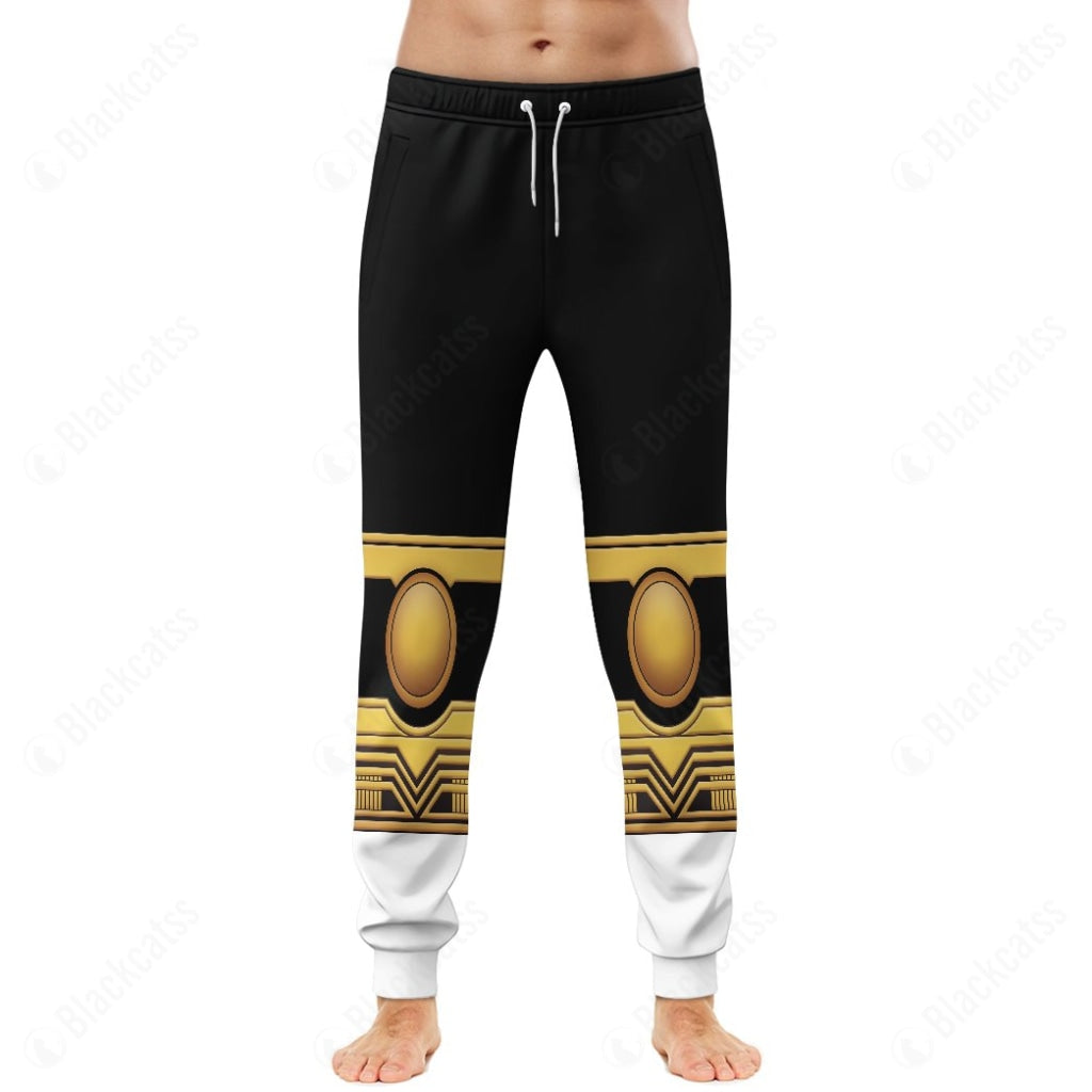 Gold Power Rangers Zeo Custom Sweatpants Apparel
