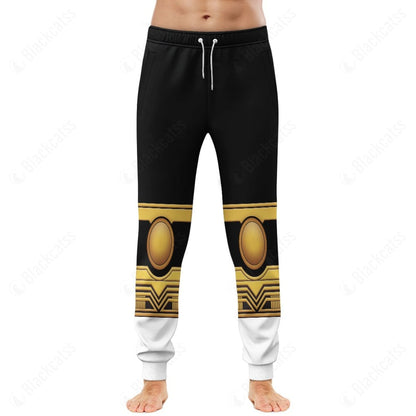 Gold Power Rangers Zeo Custom Sweatpants Apparel