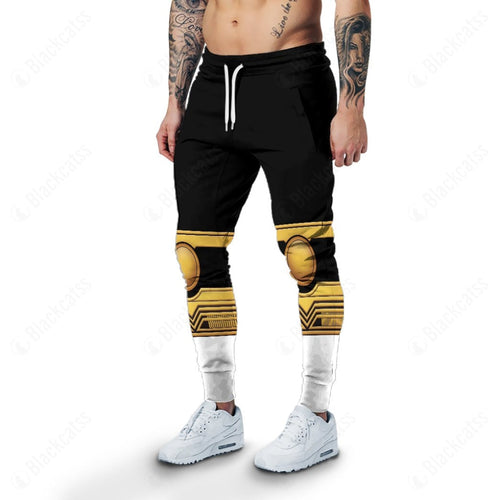 Gold Power Rangers Zeo Custom Sweatpants Apparel
