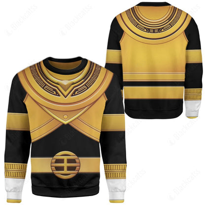 Gold Power Rangers Zeo Custom Sweatshirt