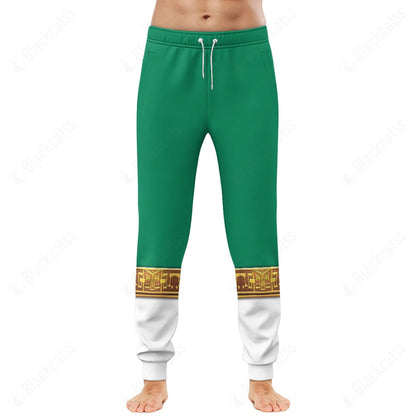 Green Power Rangers Zeo Custom Sweatpants