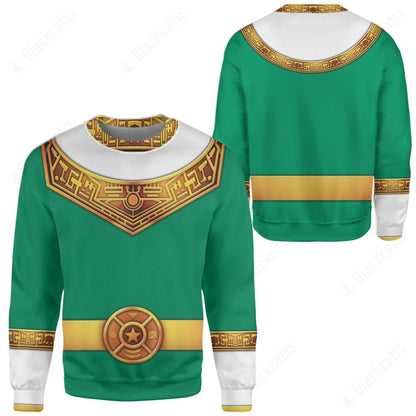 Green Power Rangers Zeo Custom Sweatshirt