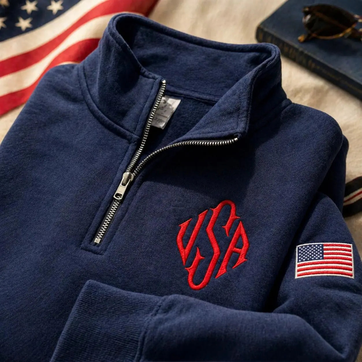 USA 250th Anniversary 2026 T-Shirt Sweatshirt Hoodie Quarter-Zip Sweatshirt