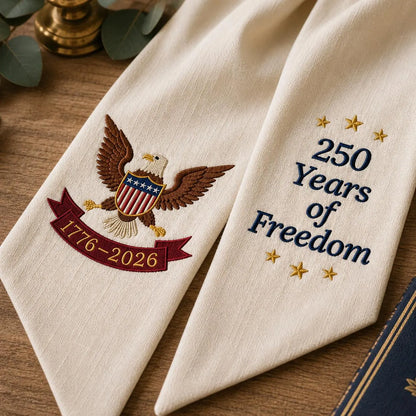 Embroidered 250 Years of Freedom Sash