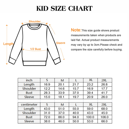 Christmas Personalized Embroidered Custom Text With Kids Names On Sleeve Glitter Bow Hoodie Sweatshirt T-Shirt