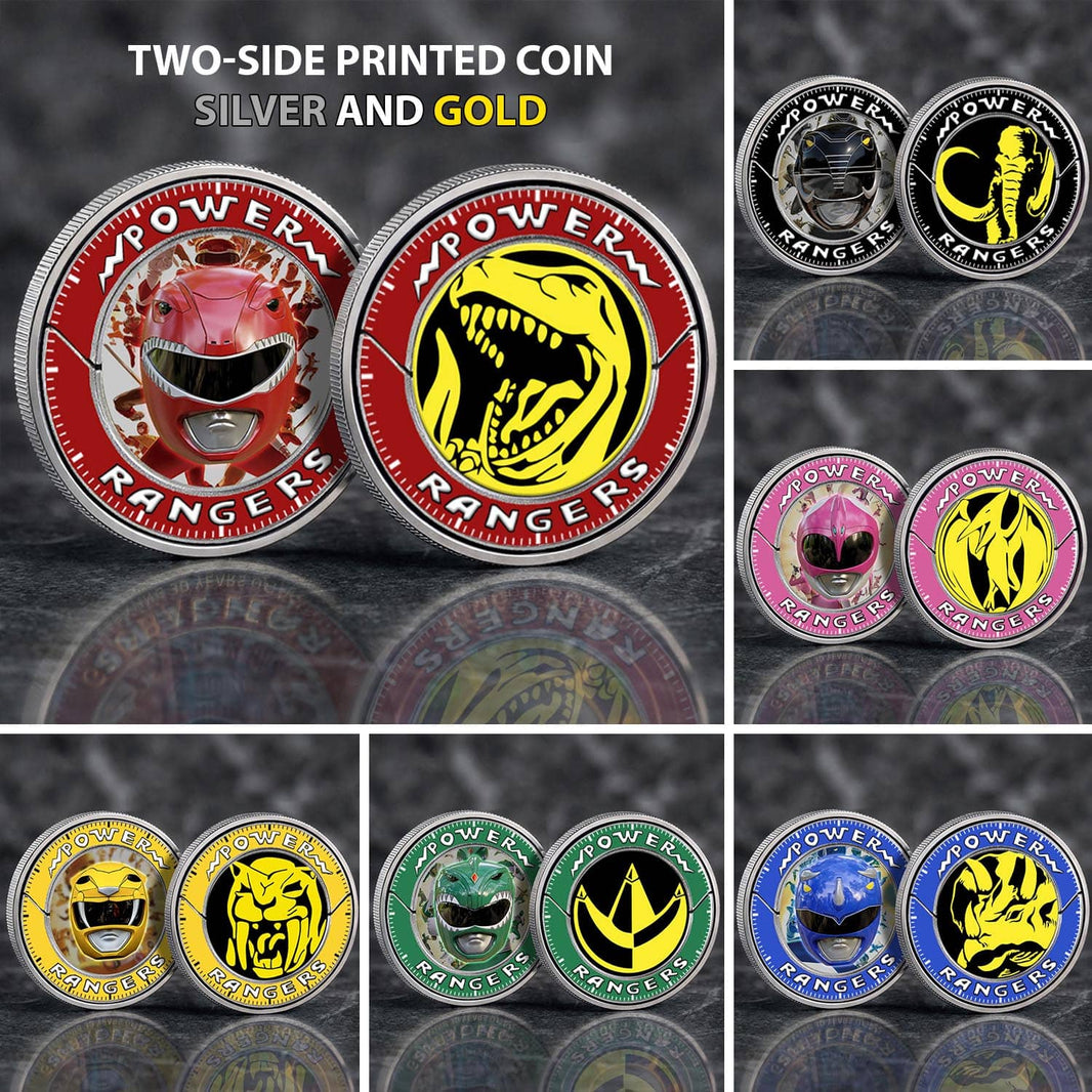 Mighty Morphin Power Rangers Commemorative Coin – The Waypros