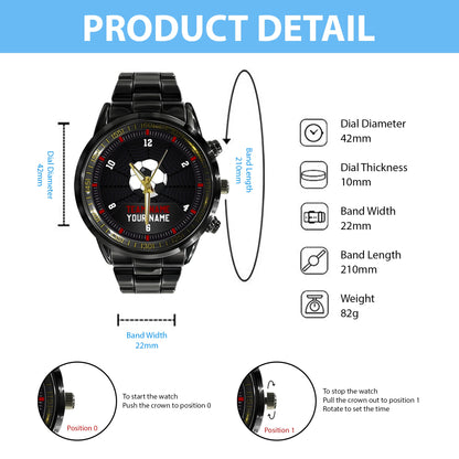 Football Personalized Team Name, Name & Number Quartz Watch