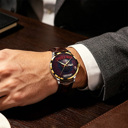 Spider Man Custom Name Collector Watch