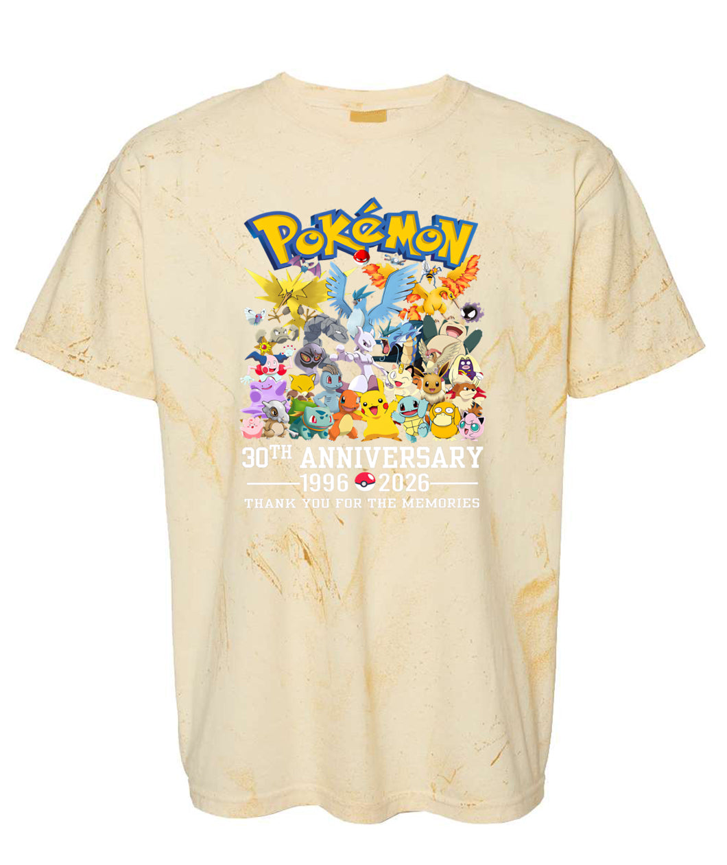 PKM 30th Anniversary Printed Graphic Sweatshirt T-Shirt