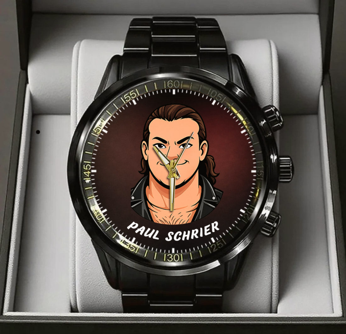 Customized Paul Schrier Stainless Steel Watch