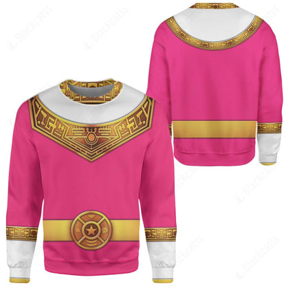 Pink Power Rangers Zeo Custom Sweatshirt