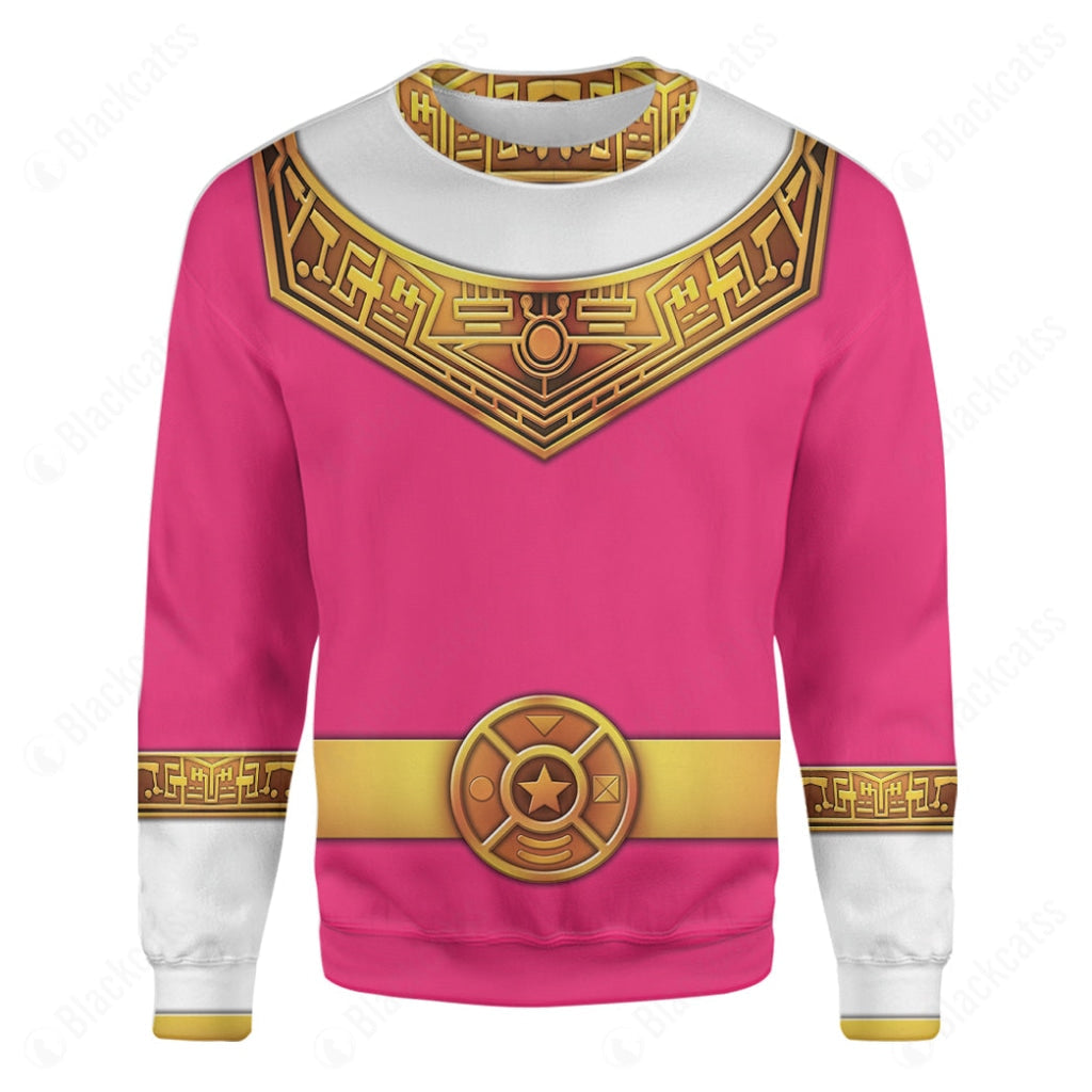 Pink Power Rangers Zeo Custom Sweatshirt