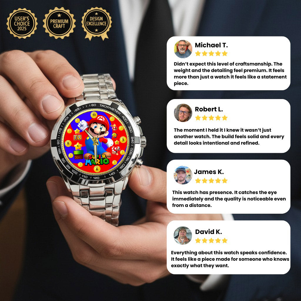Super Mario Anniversary Limited Edition Watch
