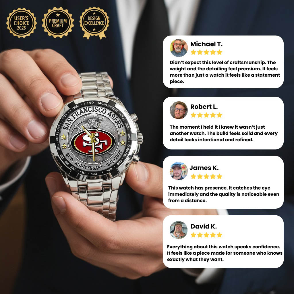 San Francisco 49ers 2026 Anniversary Watch