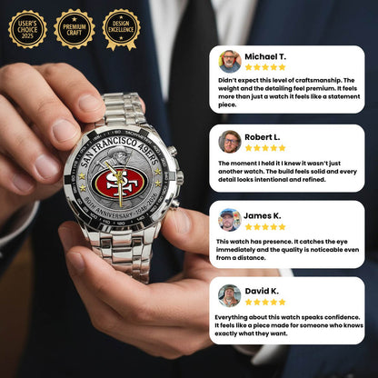 San Francisco 49ers 2026 Anniversary Watch