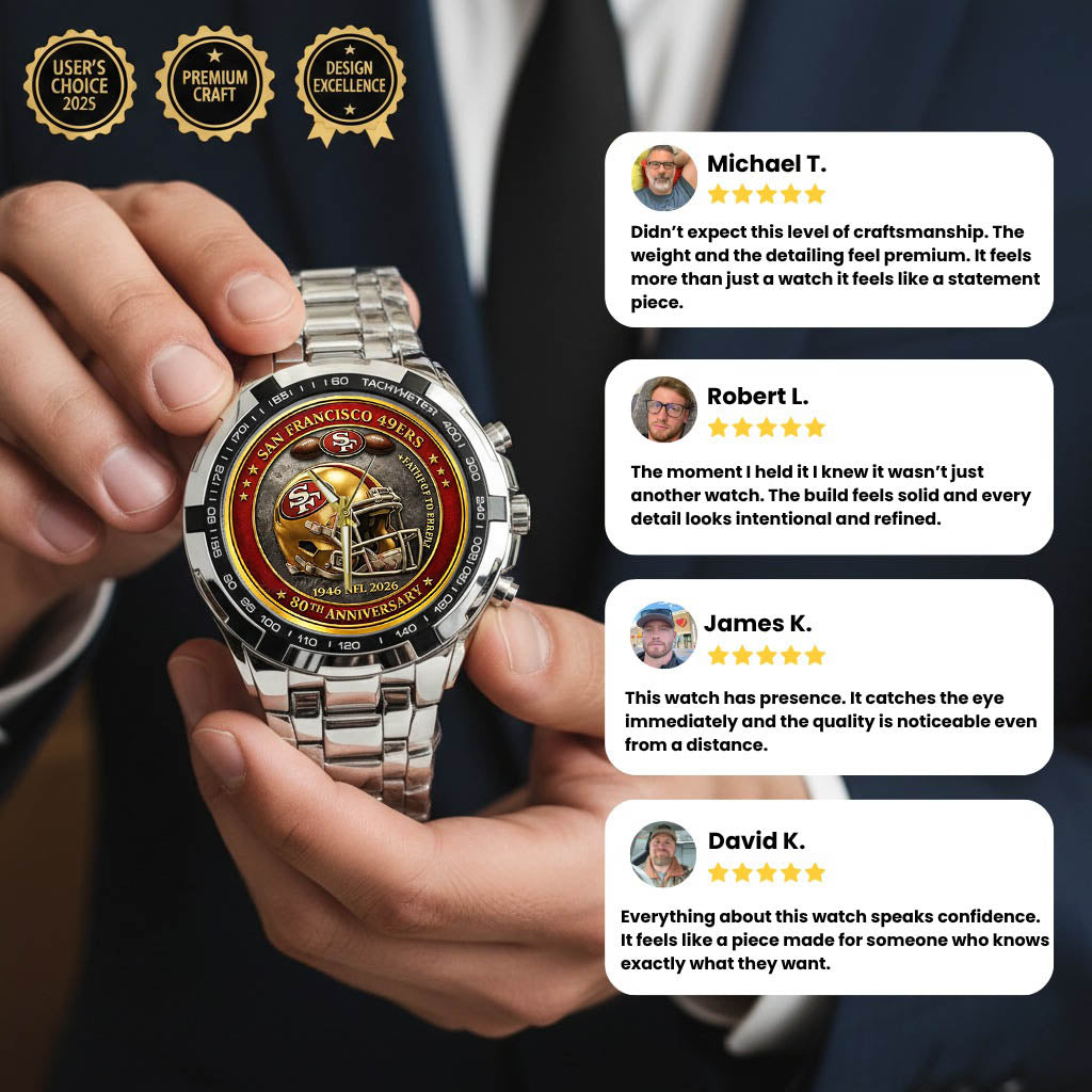 San Francisco 49ers 80th Anniversary Watch