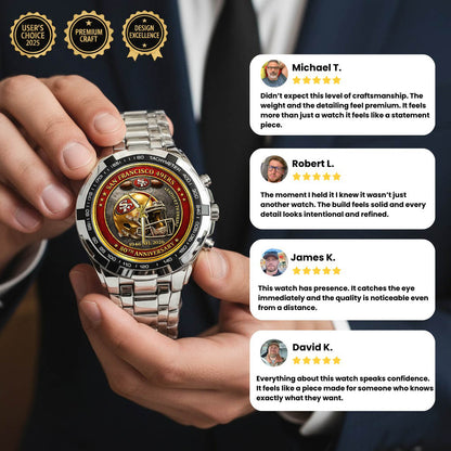 San Francisco 49ers 80th Anniversary Watch