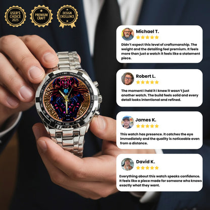Anime YGO Magician of Black Chaos Watch Dial – Limited Art Design