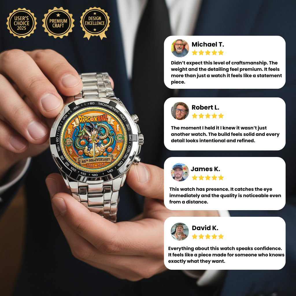 The 40th Anniversary Of Dragon Ball Custom Watch