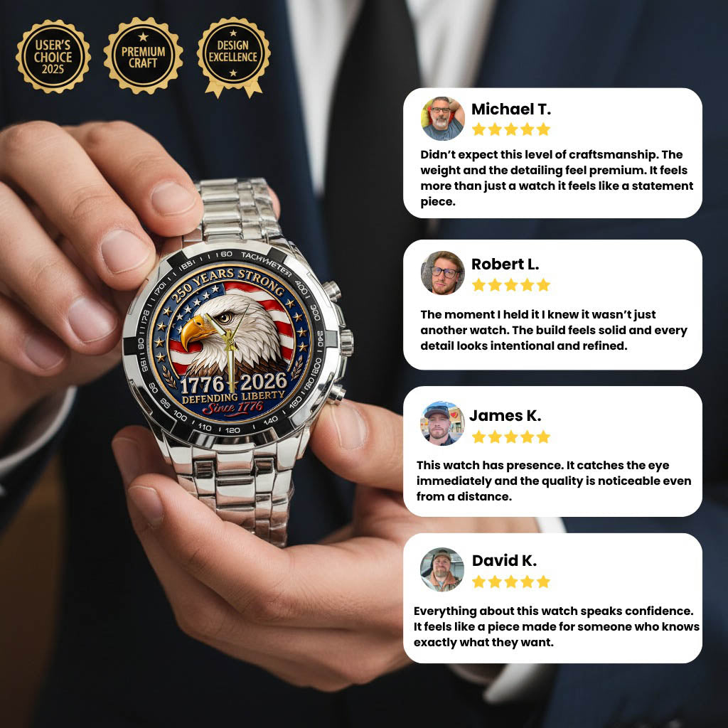 USA 250th Strong Anniversary Defending Liberty Watch