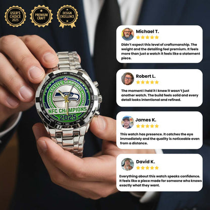 Seattle Seahawks Champions Loud and Proud Watch